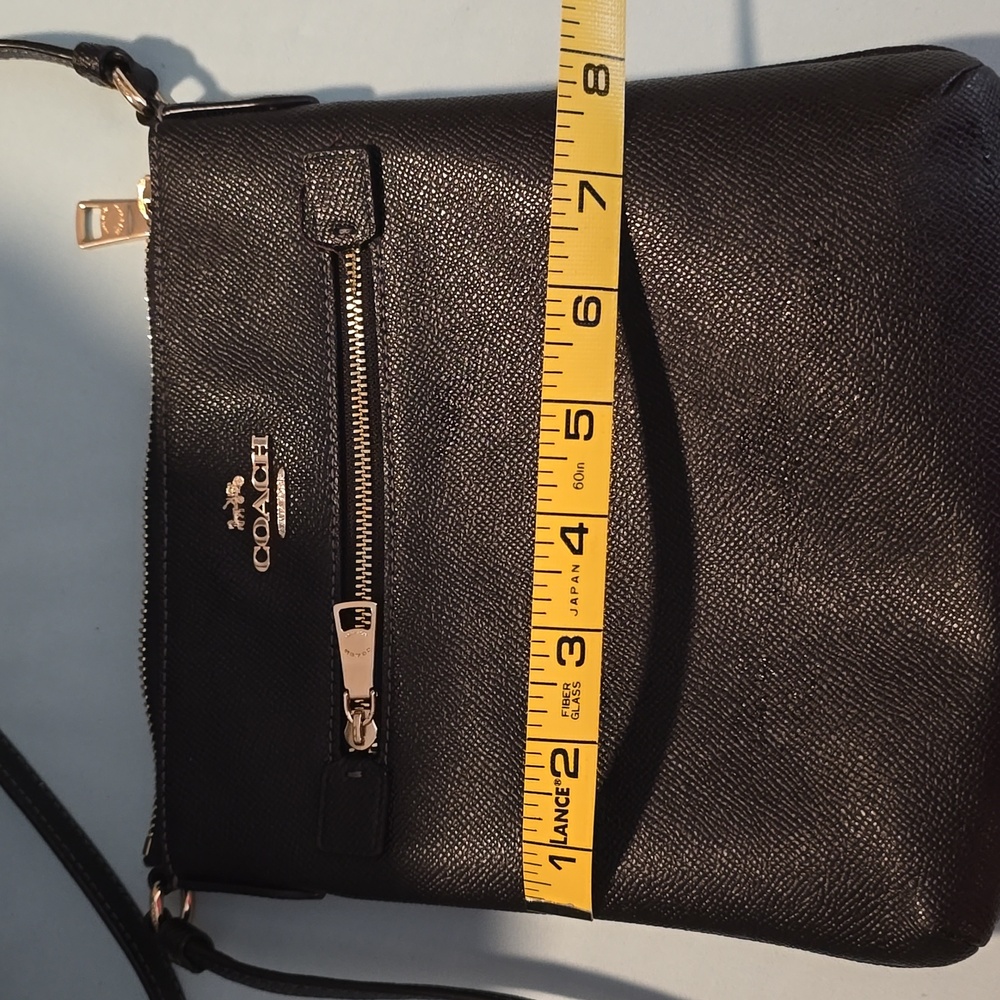 Coach Black and Gold Crossbody Bag - Picture 4 of 5
